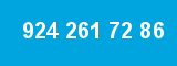 924 261 72 86 924 261 72 86